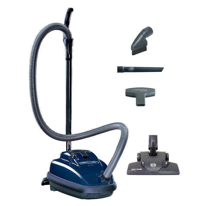Sebo: SE-9679AM Vac, Canister Airbelt K2 Kombi W/ Kom Nozzle Blue - VirtuousWares:Global