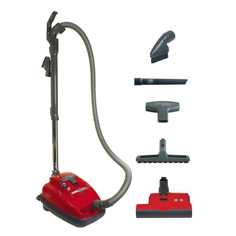 Sebo: SE-9687AM Vac, Canister Airbelt K3 ET1 P/N Parquet Brush Red - VirtuousWares:Global