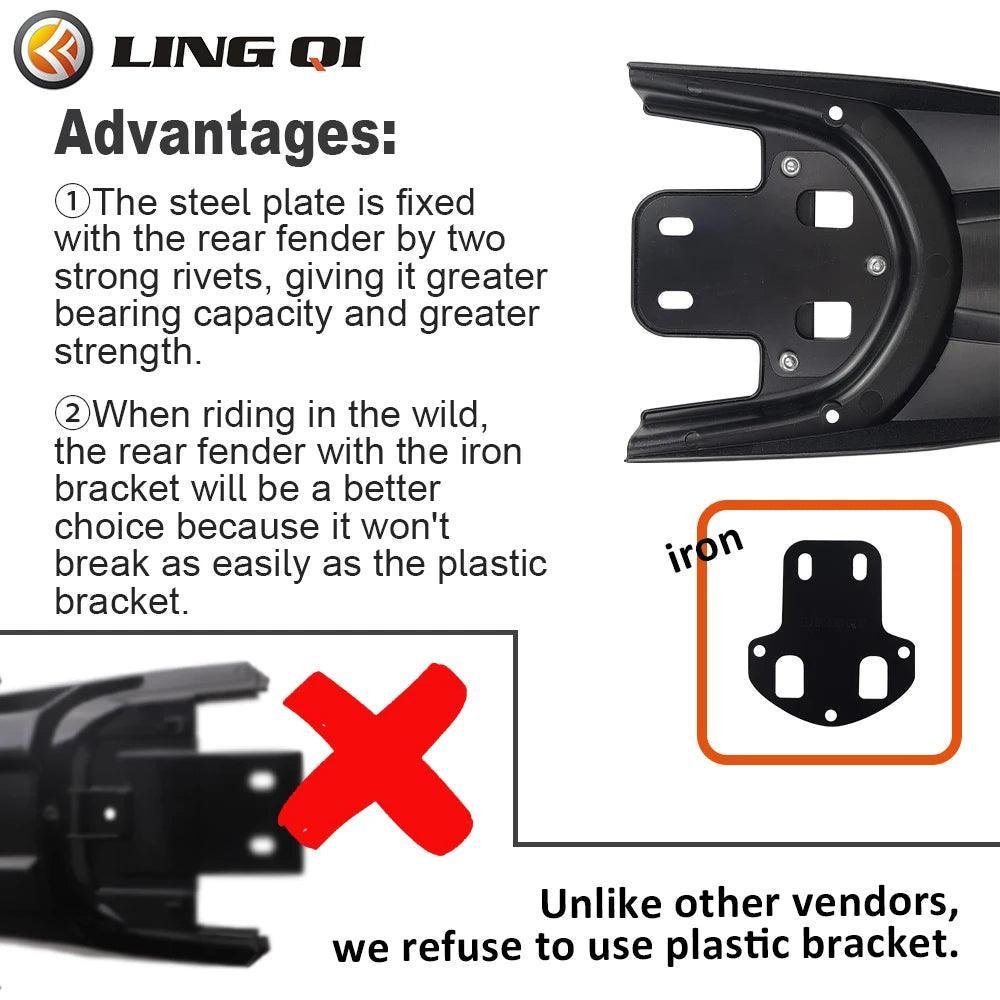 Second-Generation Longer Rear Fender Fit to Sur Ron Light Bee X and S. - VirtuousWares.Store