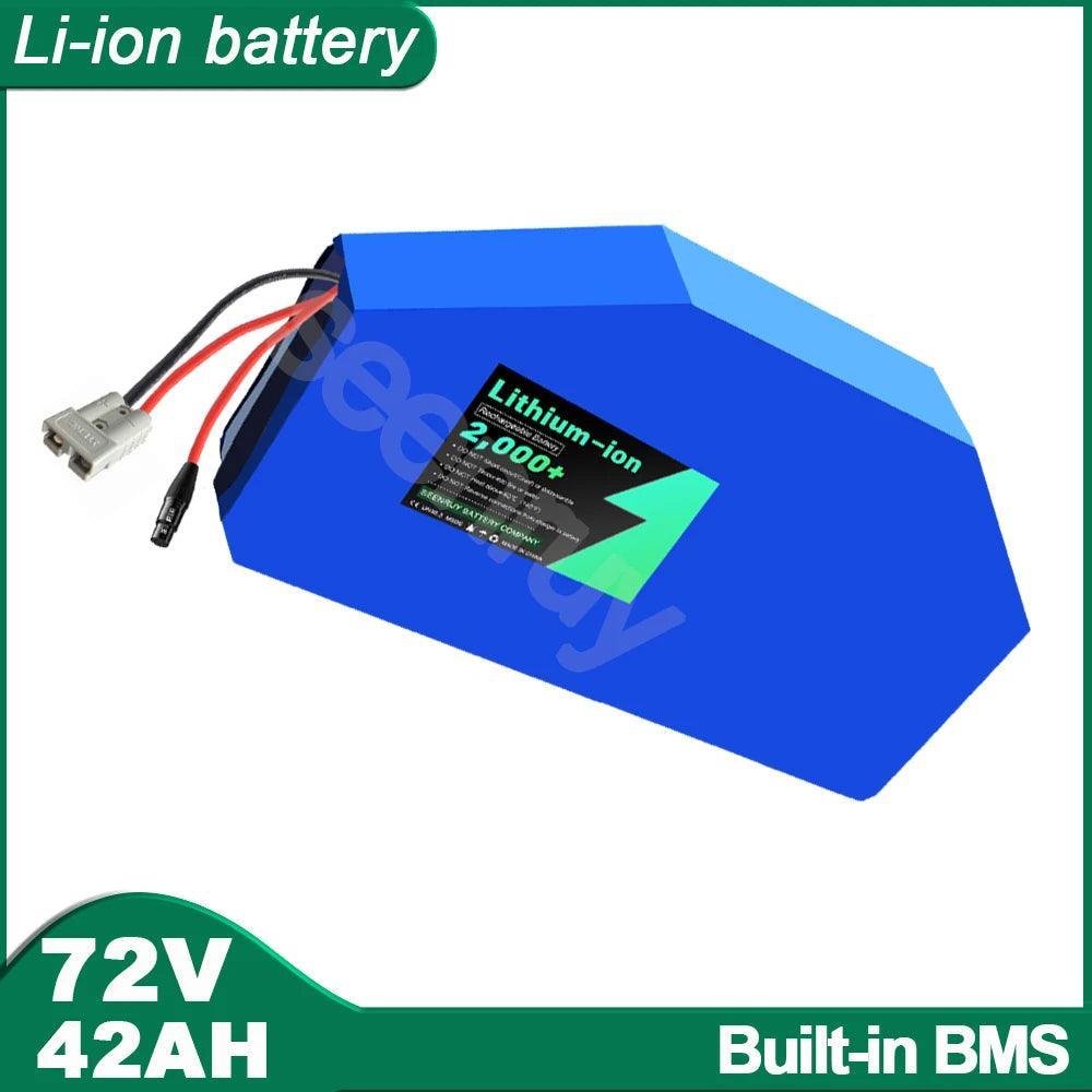 SEENRUY 72V 42AH Li-ion 10000W Triangle Lithium Polymer Frame Polygon - VirtuousWares.Store