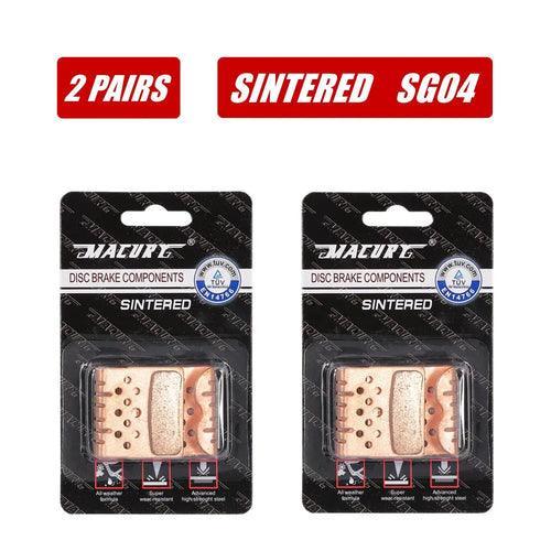 SG04 Sintered Disc Brake Pad for NUTT 4-Piston Hydraulic Disc Brake On - VirtuousWares.Store