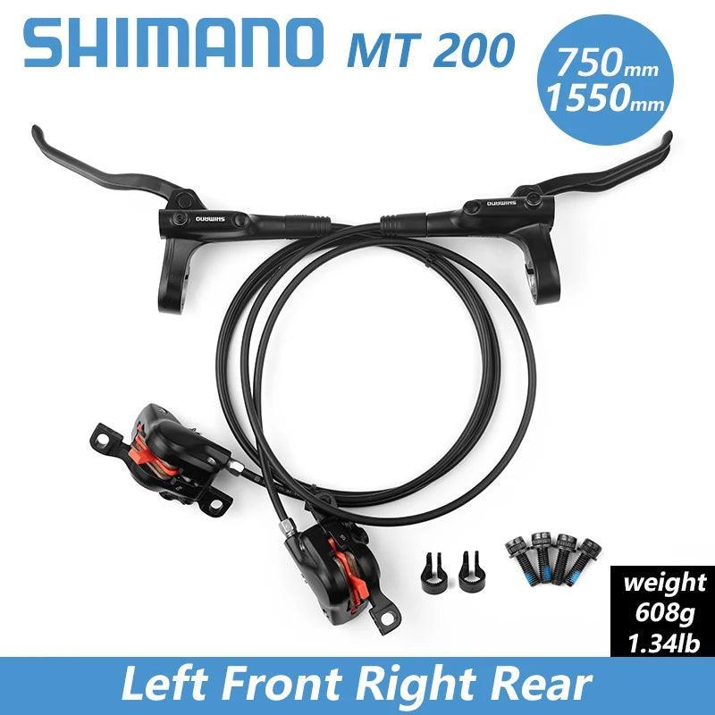 Shimano BR BL MT200 Bicycle Hydraulic Brake 800/1350/1450mm MTB Hydraulic Disc Brake Mountain Bike Upgrade MT315 Bike Parts - VirtuousWares.Store