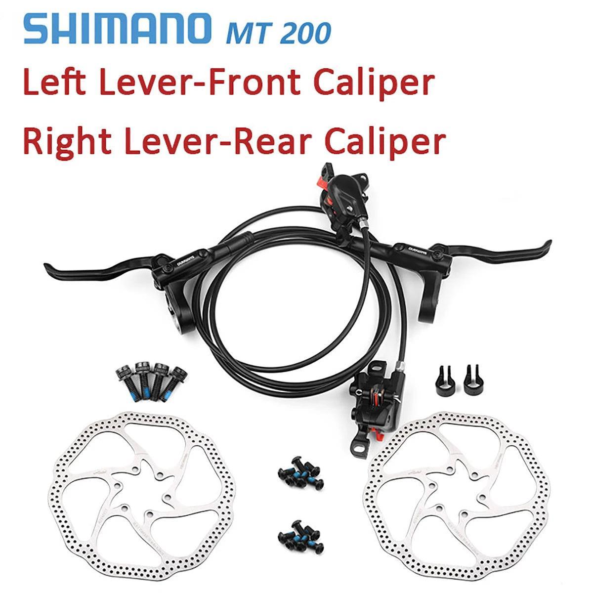 Shimano BR BL MT200 Bicycle Hydraulic Brake 800/1350/1450mm MTB Hydraulic Disc Brake Mountain Bike Upgrade MT315 Bike Parts - VirtuousWares.Store
