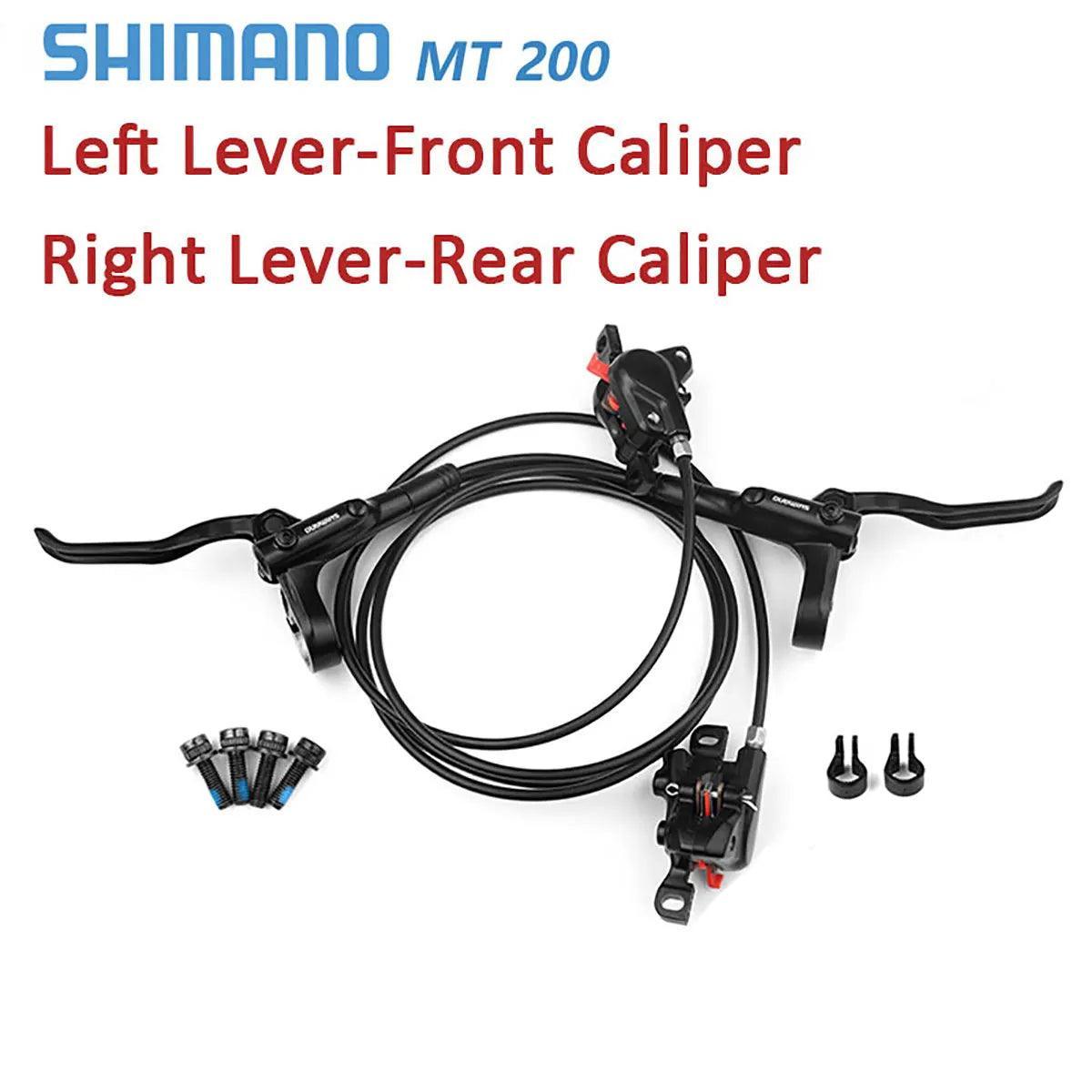 Shimano BR BL MT200 Bicycle Hydraulic Brake 800/1350/1450mm MTB Hydraulic Disc Brake Mountain Bike Upgrade MT315 Bike Parts - VirtuousWares.Store