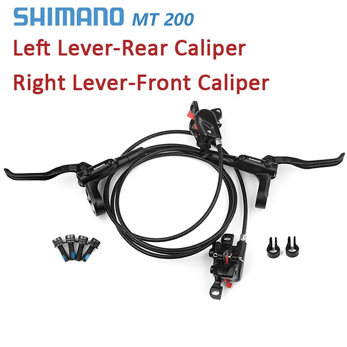 Shimano BR BL MT200 Bicycle Hydraulic Brake 800/1350/1450mm MTB Hydraulic Disc Brake Mountain Bike Upgrade MT315 Bike Parts - VirtuousWares.Store