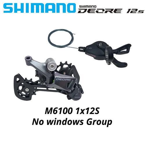 SHIMANO DEORE M6100 12s Groupset SL M6100 SHIFT LEVER RD M6100 SGS - VirtuousWares.Store