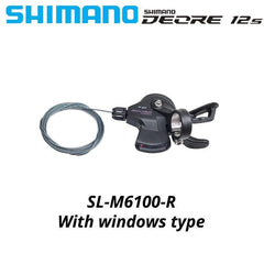 SHIMANO DEORE M6100 12s Groupset SL M6100 SHIFT LEVER RD M6100 SGS - VirtuousWares.Store