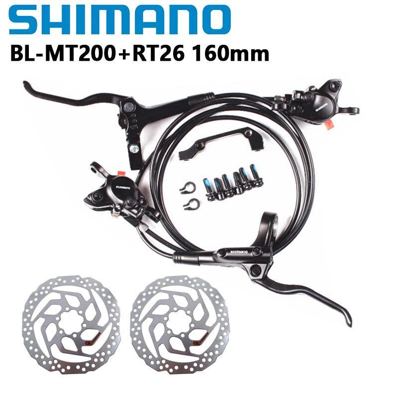 Shimano MT200 Brake BL BR MTB E-bike Hydraulic Disc Brake Bicycle Electric Bike Brake Left Front Right Rear Brake - VirtuousWares.Store