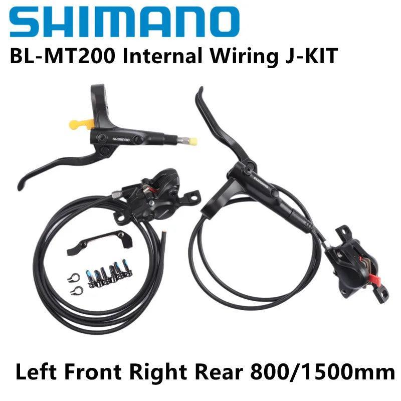 Shimano MT200 Brake BL BR MTB E-bike Hydraulic Disc Brake Bicycle Electric Bike Brake Left Front Right Rear Brake - VirtuousWares.Store