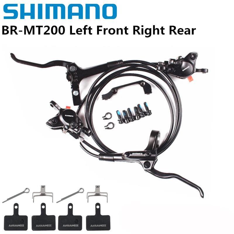 Shimano MT200 Brake BL BR MTB E-bike Hydraulic Disc Brake Bicycle Electric Bike Brake Left Front Right Rear Brake - VirtuousWares.Store