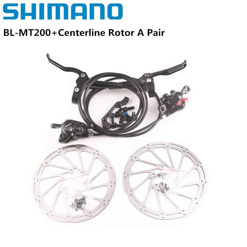 Shimano MT200 Brake BL BR MTB E-bike Hydraulic Disc Brake Bicycle Electric Bike Brake Left Front Right Rear Brake - VirtuousWares.Store