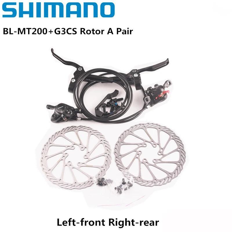 Shimano MT200 Brake BL BR MTB E-bike Hydraulic Disc Brake Bicycle Electric Bike Brake Left Front Right Rear Brake - VirtuousWares.Store