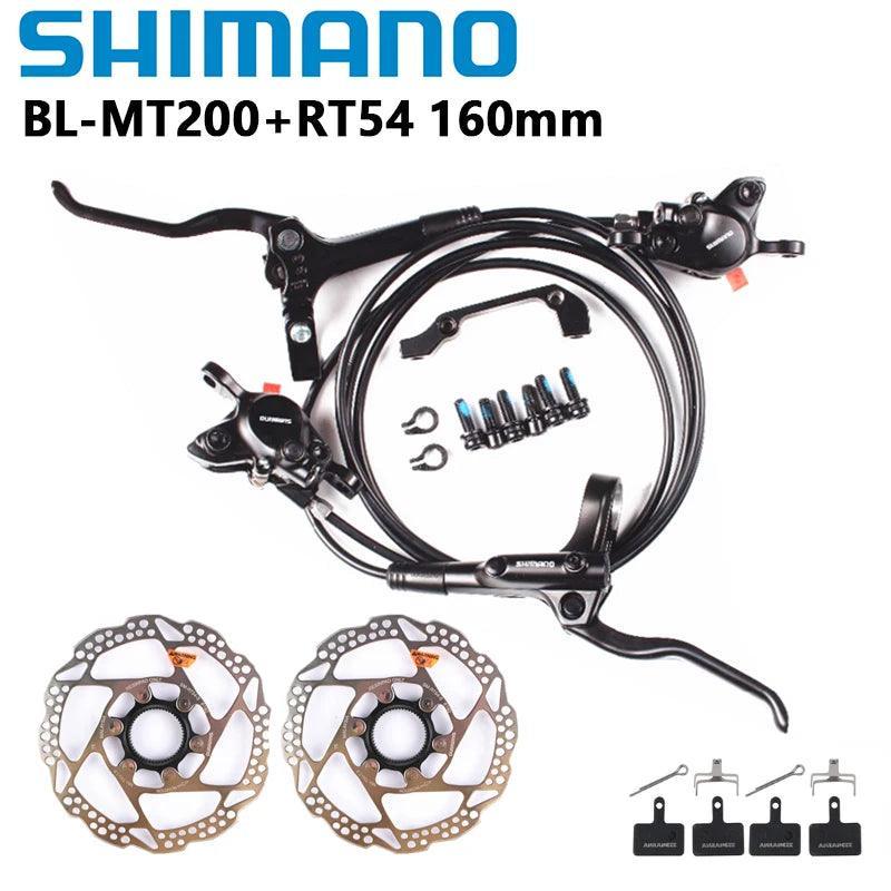 Shimano MT200 Brake BL BR MTB E-bike Hydraulic Disc Brake Bicycle Electric Bike Brake Left Front Right Rear Brake - VirtuousWares.Store