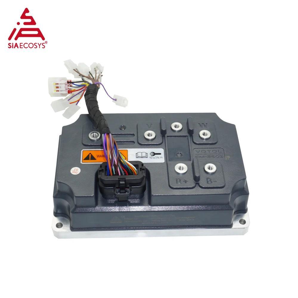 SiAECOSYS/VOTOL Programmable EM260SGTP 72V Rated 250A Peak 600A Controller for Electric Scooter E-Motorcycle - VirtuousWares.Store