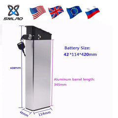 SMLRO Electric Bicycle Batteries, 48V Lithium Batteries, 15AH And - VirtuousWares.Store