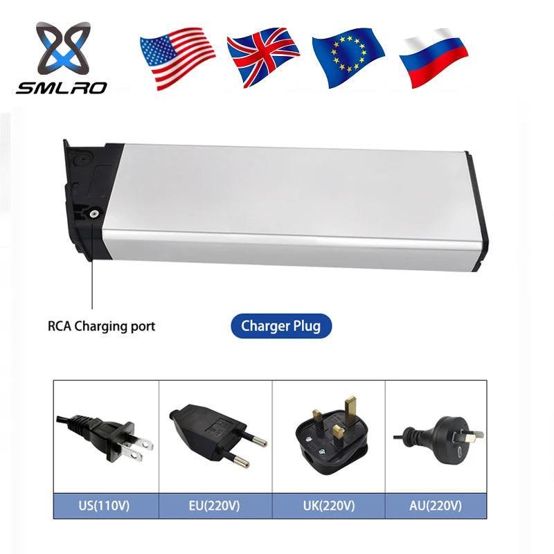 SMLRO Electric Bicycle Batteries, 48V Lithium Batteries, 15AH And - VirtuousWares.Store