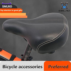 SMLRO PU Leather Bicycle Cushion Soft Shock Absorbing Mountain Bike - VirtuousWares.Store