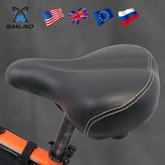 SMLRO PU Leather Bicycle Cushion Soft Shock Absorbing Mountain Bike - VirtuousWares.Store