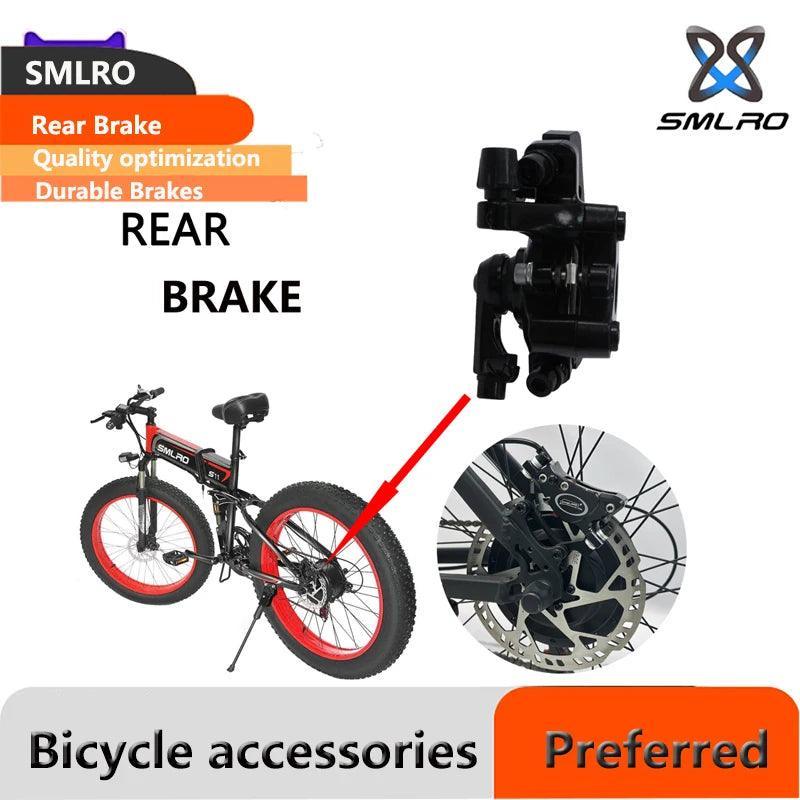 SMLRO S11 Bicycle Aluminum Alloy Front And Rear Disc Brakes Men's And - VirtuousWares.Store