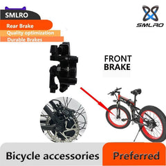 SMLRO S11 Bicycle Aluminum Alloy Front And Rear Disc Brakes Men's And - VirtuousWares.Store