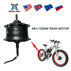 SMLRO snow bike front and rear wheel hub motor accessories 48V 1000W - VirtuousWares.Store