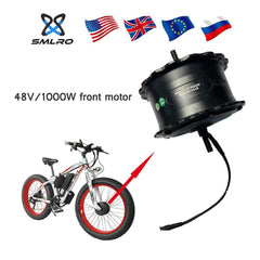 SMLRO snow bike front and rear wheel hub motor accessories 48V 1000W - VirtuousWares.Store