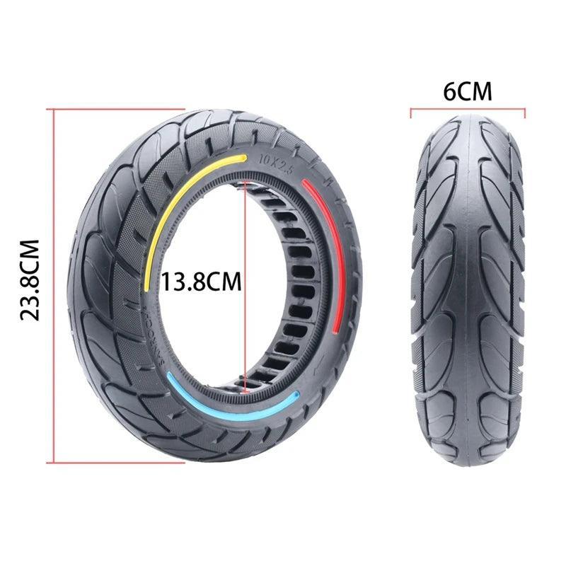 Solid Tire 10 Inch 10X2.5 For Segway Ninebot Max G30 G30P G30LP Gotrax - VirtuousWares.Store
