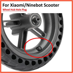 Solid Tire Wheel Hub Cap Rubber Plug for Xiaomi M365 Pro 1S Mi3 - VirtuousWares.Store