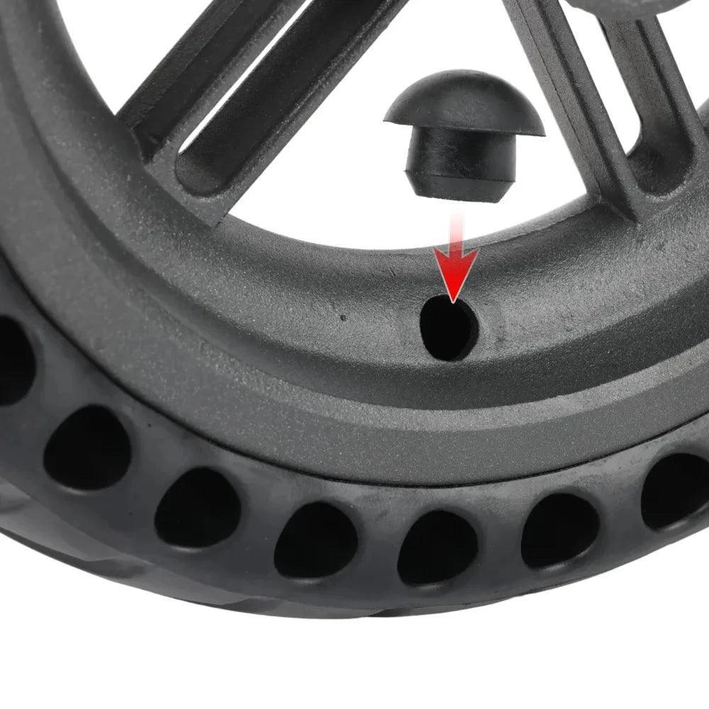 Solid Tire Wheel Hub Cap Rubber Plug For Xiaomi M365 Pro 1S Mi3 - VirtuousWares.Store
