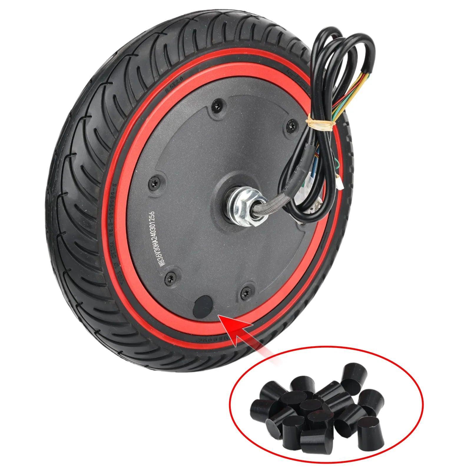 Solid Tire Wheel Hub Cap Rubber Plug for Xiaomi M365 Pro 1S Mi3 - VirtuousWares.Store
