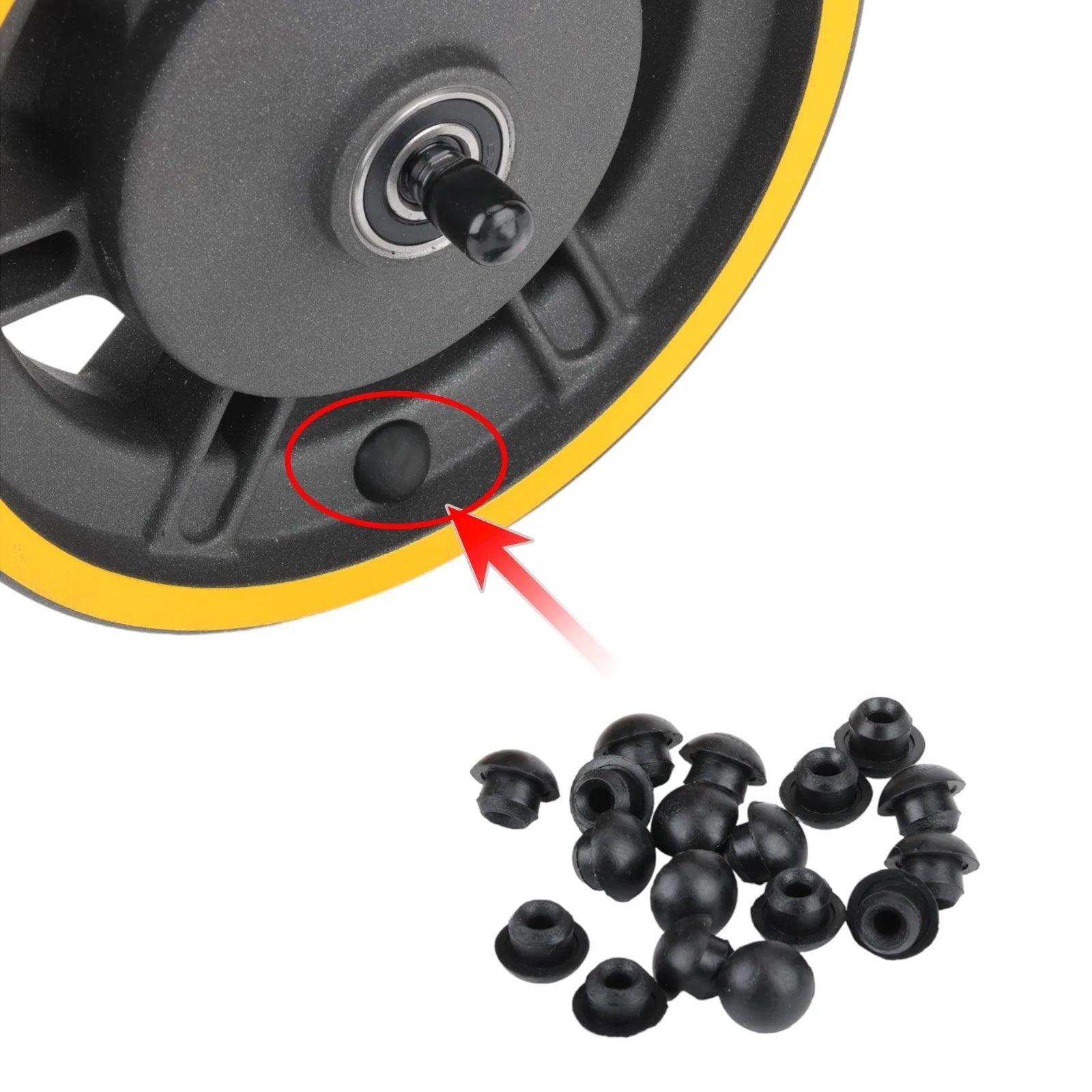 Solid Tire Wheel Hub Cap Rubber Plug for Xiaomi M365 Pro 1S Mi3 - VirtuousWares.Store