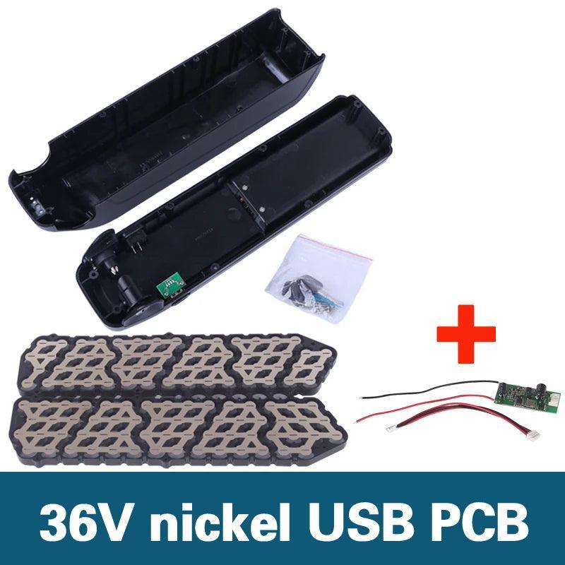 SSE-077 HaiLong Down Tube downtube E-bike Electric bike battery box case with 10S 6P 13S 5P Nickle strips with USB 5V output - VirtuousWares.Store