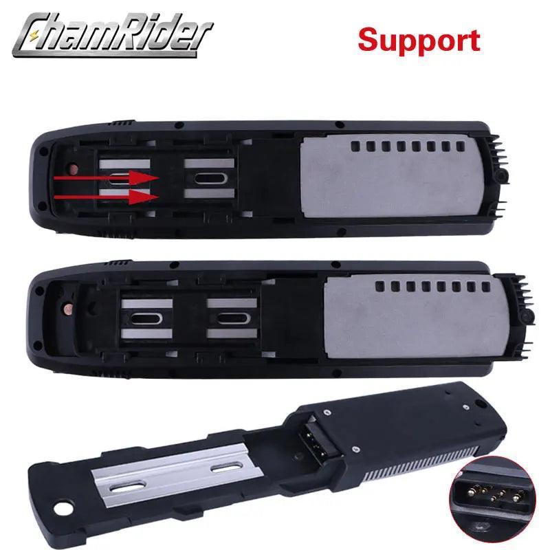 SSE-077 HaiLong Down Tube downtube E-bike Electric bike battery box case with 10S 6P 13S 5P Nickle strips with USB 5V output - VirtuousWares.Store