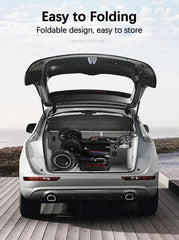 SuperHandy Lightest Foldable 4Wheel Airline Travel Friendly Mobility - VirtuousWares.Store
