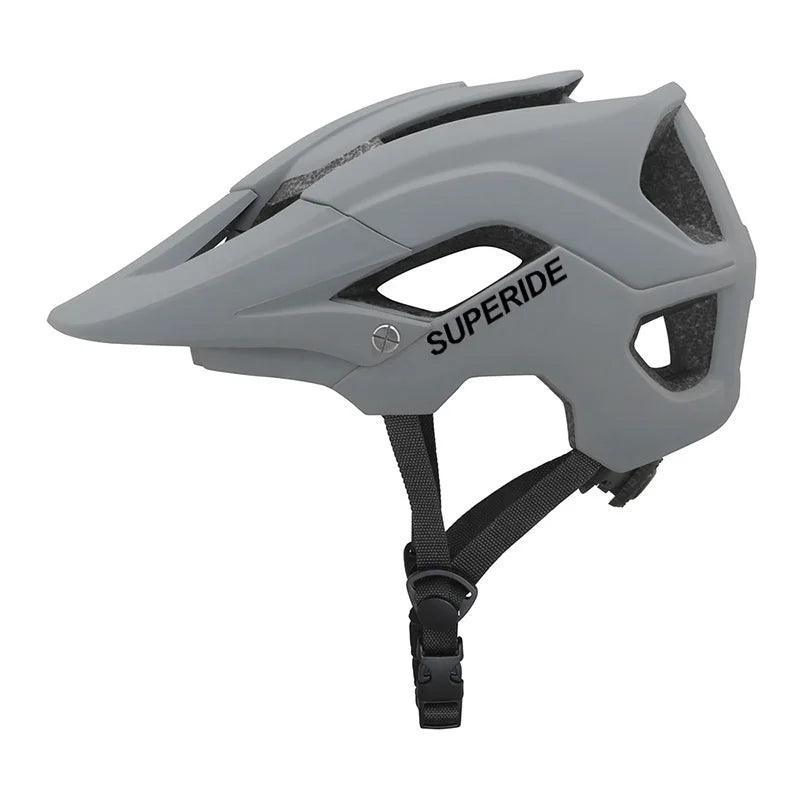 SUPERIDE Outdoor DH MTB Bicycle Helmet Integrally-molded Road Mountain Bike Helmet Ultralight Racing Riding Cycling Helmet - VirtuousWares.Store