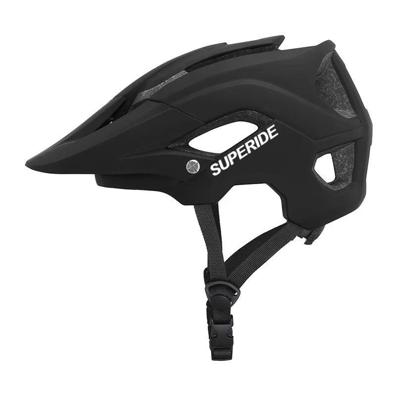 SUPERIDE Outdoor DH MTB Bicycle Helmet Integrally-molded Road Mountain Bike Helmet Ultralight Racing Riding Cycling Helmet - VirtuousWares.Store