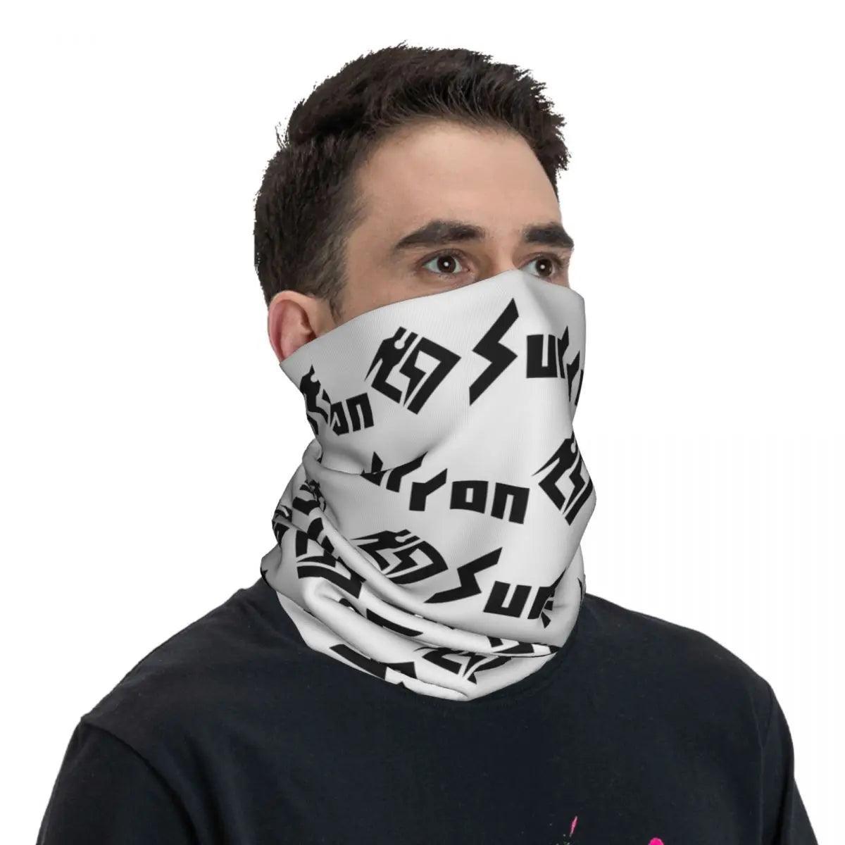 Sur Ron 2 Wht Sticker Motocross Bandana Neck Cover Printed Surron Wrap - VirtuousWares.Store