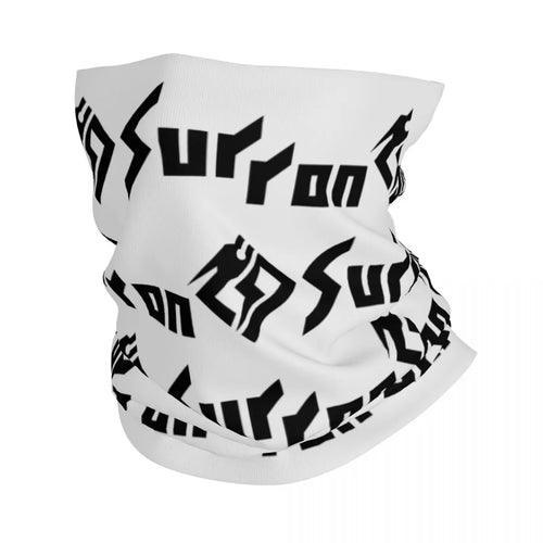 Sur Ron 2 Wht Sticker Motocross Bandana Neck Cover Printed Surron Wrap - VirtuousWares.Store