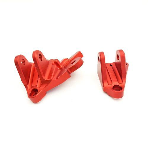 SURRON Ultra bee retrofit footrest bracket UB Anodized Aluminum CNC - VirtuousWares.Store