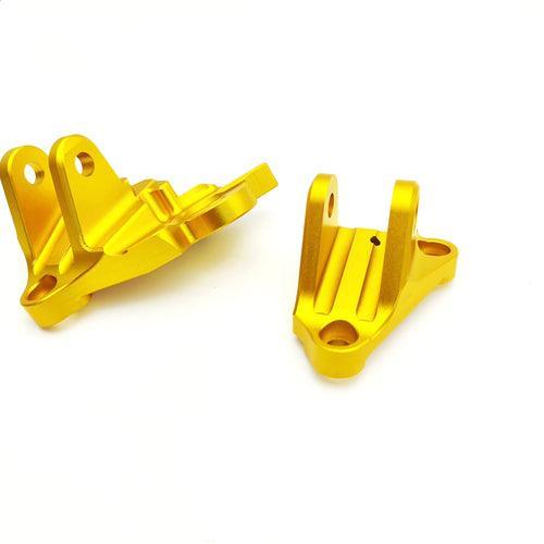 SURRON Ultra bee retrofit footrest bracket UB Anodized Aluminum CNC - VirtuousWares.Store