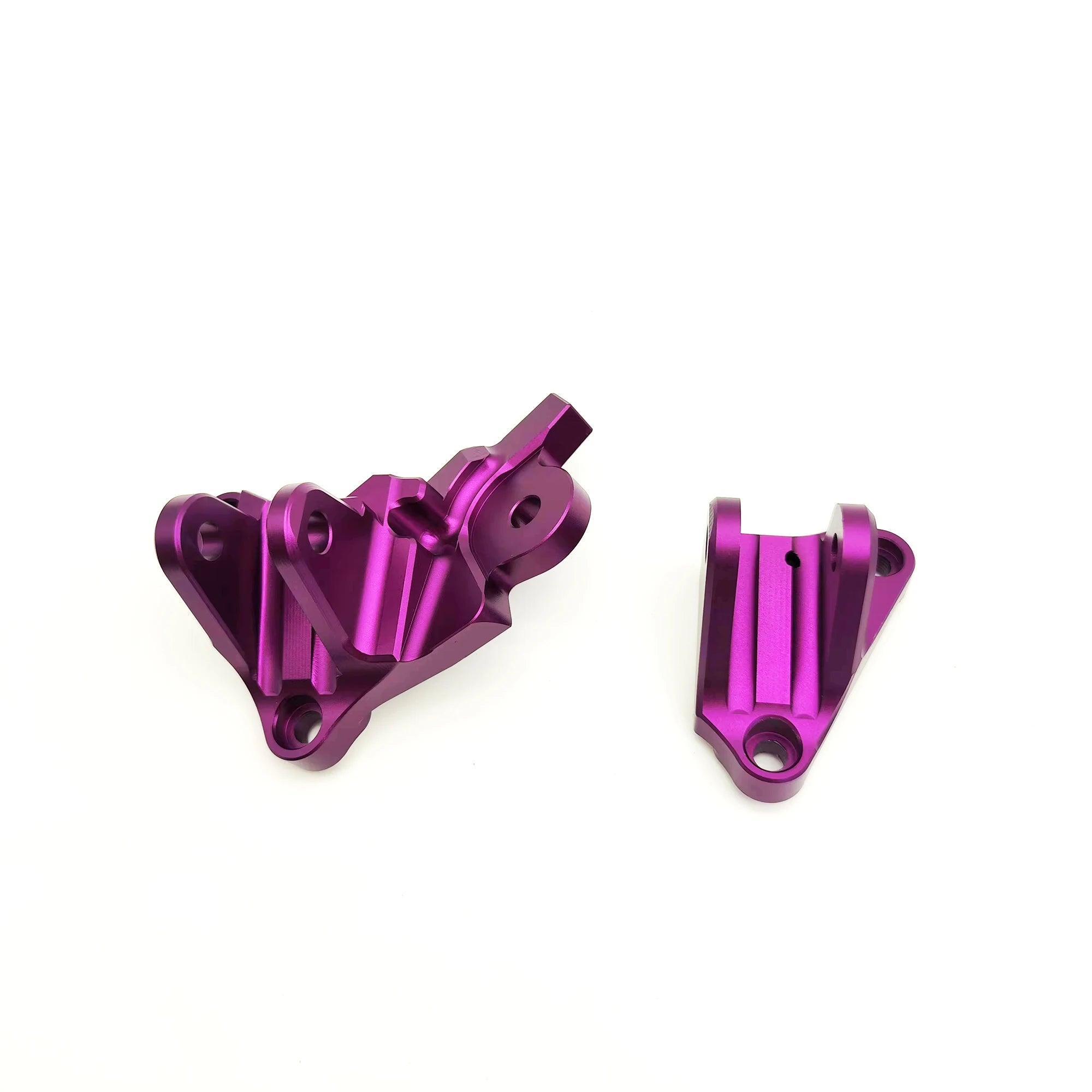 SURRON Ultra bee retrofit footrest bracket UB Anodized Aluminum CNC - VirtuousWares.Store