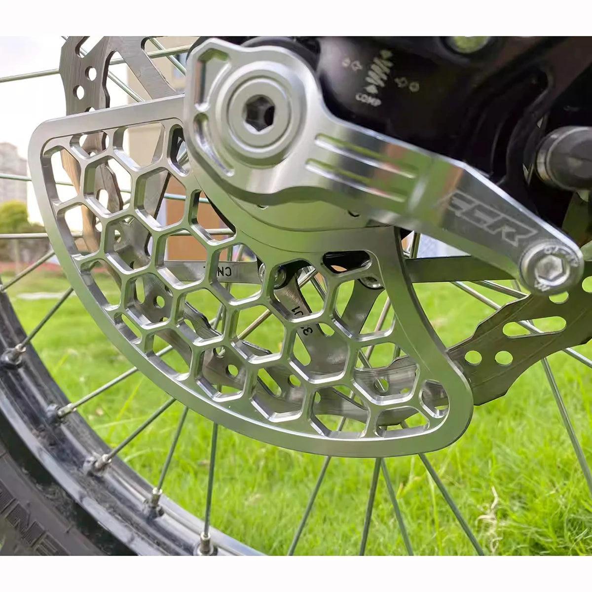 SURRON Ultra bee Upgrade Modification Front Disc Brake Disc Protector - VirtuousWares.Store