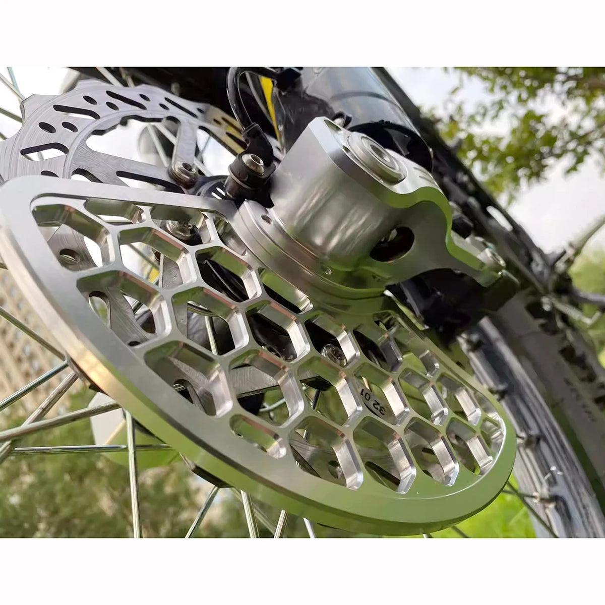 SURRON Ultra bee Upgrade Modification Front Disc Brake Disc Protector - VirtuousWares.Store