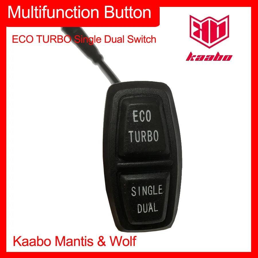 Switch ECO TURBO Single Dual Switch Multifunction Button For Kaabo - VirtuousWares.Store