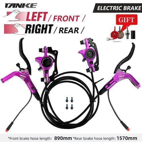 TANKE E-Bike MTB Hydraulic Disc Brake Set Electric E Scooter Power - VirtuousWares.Store