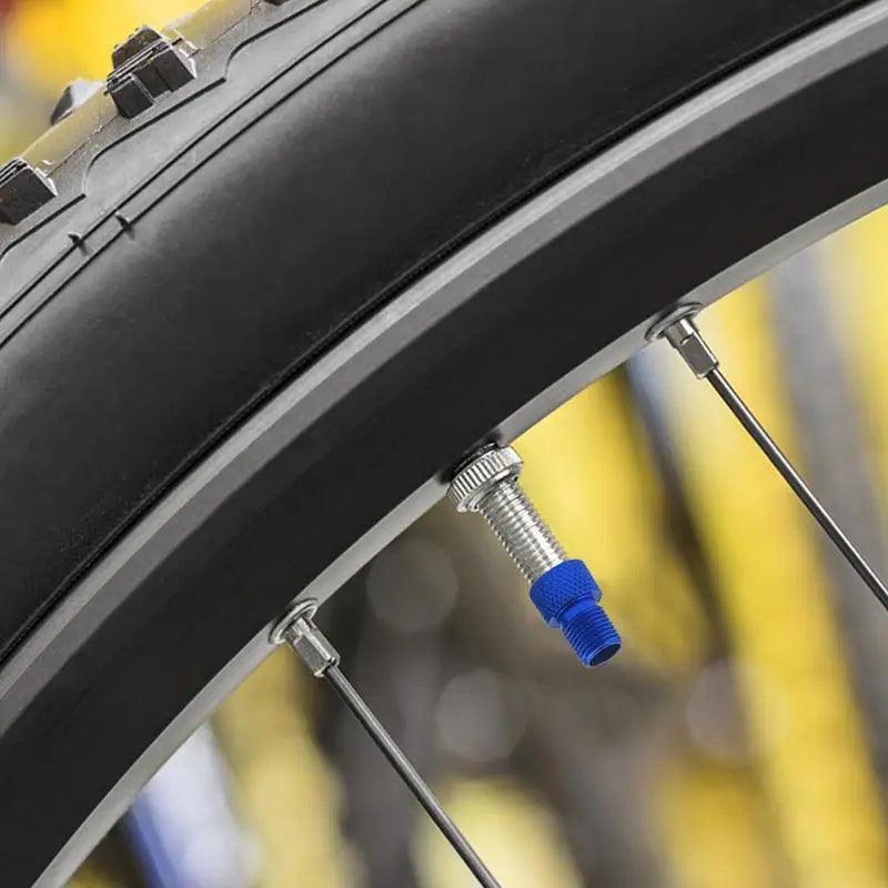Tire Inflator Hose Adapter Bike Tire Valve Converter Bike Tool Caps - VirtuousWares.Store