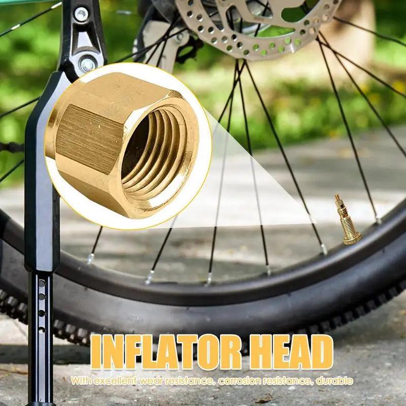 Tire Inflator Nozzle 2-in-1 Air Compressor Nozzle Air Pump Attachments - VirtuousWares.Store