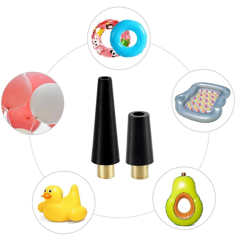 Tire Valve Adapter Ball Pump Needle Balloon Nozzle Inflation Kit for - VirtuousWares.Store