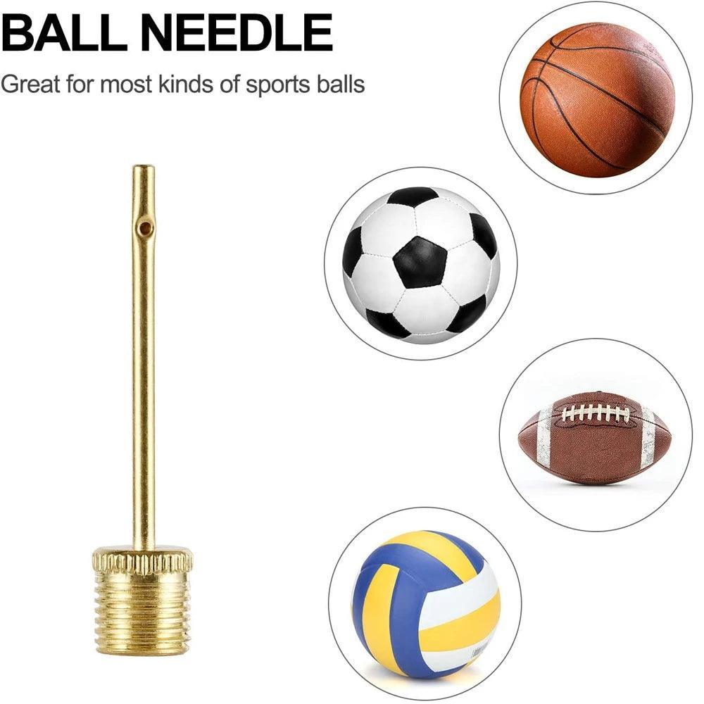 Tire Valve Adapter Ball Pump Needle Balloon Nozzle Inflation Kit for - VirtuousWares.Store