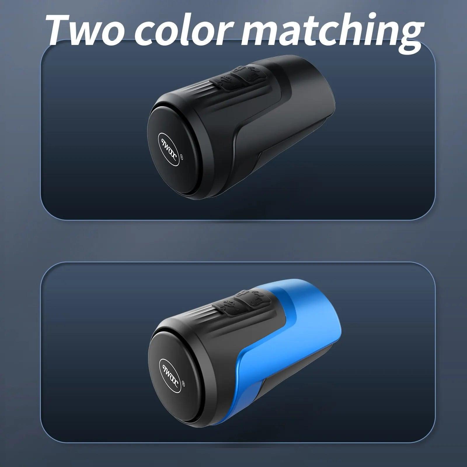 TWOOC 125dB Bicycle Electronic Bell Anti Theft Horn USB Rechargeable - VirtuousWares.Store